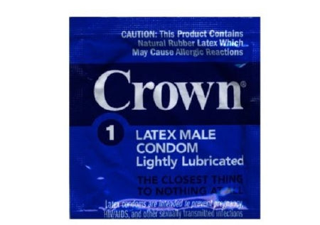 Total Access Group Crown Condom Lubricated One Size Fits Most 8 per Box - CR-L-L-2100