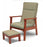 Graham-Field Bobbi Resident Chair Specify Color When Ordering With Armrests Specify Fabric When Ordering - A381CO