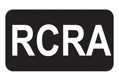 Health Care Logistics Indeed Pre-Printed Label Warning Label RCRA Black 1 X 1-3/4 Inch - 17358