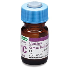 Bio-Rad Laboratories Liquichek Assayed Control Cardiac Markers Plus Control LT Level 1C 6 X 3 mL - 27106