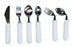 Fabrication Enterprises Soup Spoon Weighted Silver / White - 61-0038R