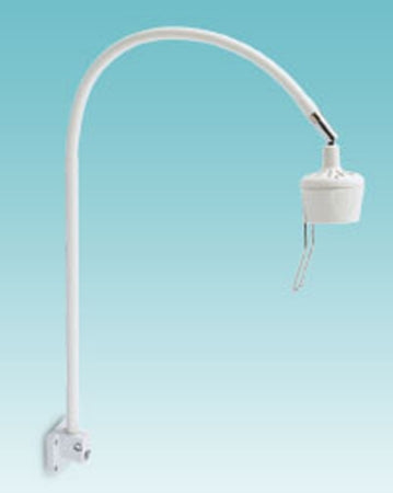 Sunnex MedicaLight Gooseneck Exam Light Wall Mount 20 Watt White - HM1000-37W
