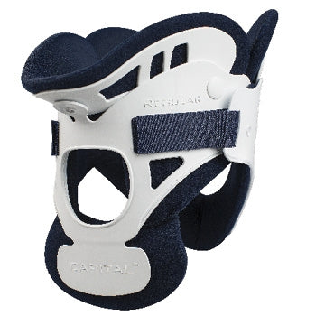 Capital - Rigid Cervical Collar with Replacement Pads Preformed Adult Regular Two-Piece / Trachea Opening - 11462000