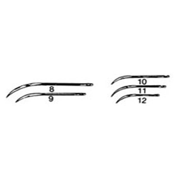 Miltex-Integra Needle Surgical Size 9 1/2 Circle Needle Stainless Steel Regular 12/Pk - MS141 #9