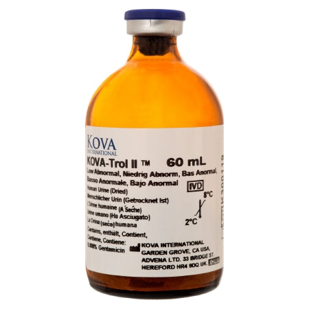 KOVA-Trol II - Urinalysis Control Low Abnormal Level 8 X 60 mL - Kova International - 87428