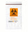 Lab Guard - Specimen Transport Bag with Document Pouch and Absorbent Pad 6 X 9 Inch Zip Closure Biohazard Symbol / Storage Instructions NonSterile - BGT0609/WP