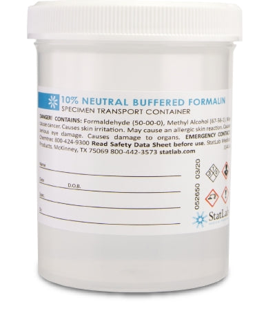 Prefilled Formalin Container