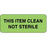Pre-Printed Label