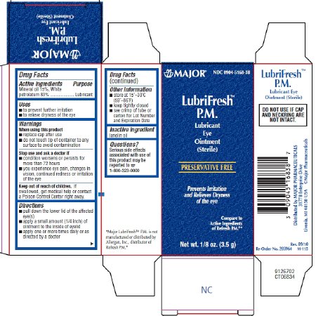 Major LubriFresh P.M. - Eye Lubricant 3.5 Gram Eye Ointment - Major Pharmaceuticals - 00904648838