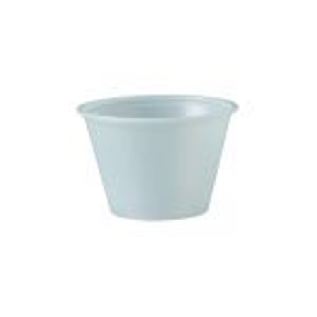 Solo Cup Solo Souffle Cup 2.5 oz. Translucent Plastic Disposable - P250N