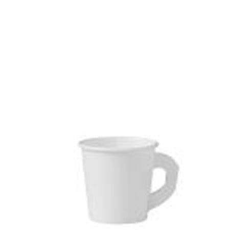 Solo Cup Solo Drinking Cup 4 oz. White Paper Disposable - 374HW-2050