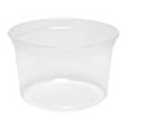 Solo Cup Solo Food Container Clear Disposable Plastic - N8-0100