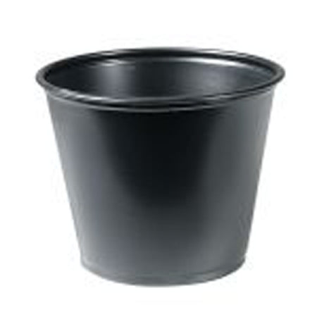 Solo Cup Solo Souffle Cup 5.5 oz. Black Plastic Disposable - P550BLK