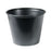 Solo - Souffle Cup 5.5 oz. Black Plastic Disposable - P550BLK