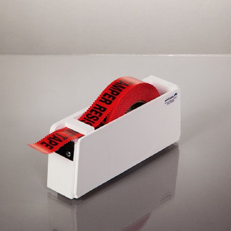 Health Care Logistics - Tape Dispenser White ABS Plastic Manual 2 Rolls Countertop - 18893