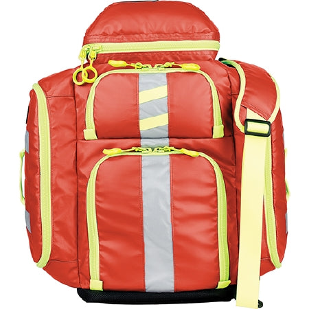 StatPacks Inc Statpack G3 EMS Perfusion Backpack Orange / Yellow Nylon 22 H X 17 W X 8 D Inch - G35005RE