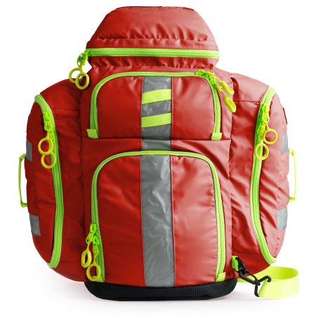 Statpack G3 - EMS Perfusion Backpack Orange / Yellow Nylon 22 H X 17 W X 8 D Inch - G35005RE