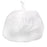 Colonial Bag Corporation Tuff Trash Bag Extra Heavy Duty 33 gal. White LLDPE 0.75 Mil. 33 X 39 Inch X-Seal Bottom Twist Tie Coreless Roll - CRW39X
