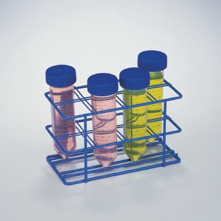 Bel-Art Products Poxygrid Centrifuge Tube Centrifuge Tube Rack 8 Place 50 mL Tube Size Blue - 18794-0000