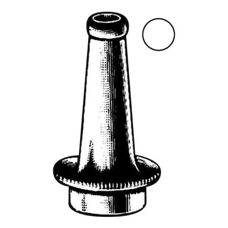 Sklar - Ear Speculum Tip Round Tip Size 3 Plastic 6.5 mm Reusable - 67-6091