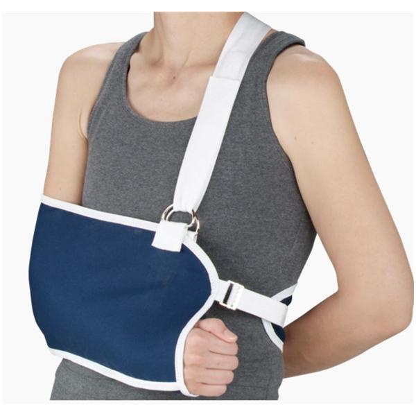 Deroyal Industries Inc Sling & Swathe Immobilizer Adult Shoulder Canvas Navy Size Medium Universal Ea - 9001-03