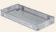 Aesculap Instrument Basket Perforated Three Quarter Size Stainless Steel 4 X 10 X 16 Inch - JC254R