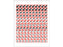 Shamrock - Pre-Printed Label Warning Label Red / White Synthetic Symbols Black Biohazard 3/4 X 3/4 Inch - GHS-PIC-34