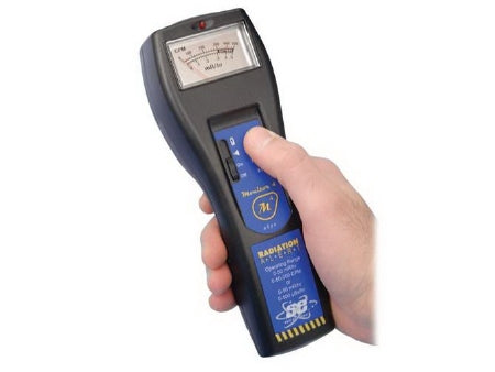 Biodex Medical Systems X-Ray Meter 1.87 X 2.75 X 8.25 Inch, 0 to 50 mR/hr, 0 to 50000 cpm Operating Range, X1, X10, X100 Multiplier Selections, 7 to 11 VDC, -4 to 131°F Temperature Range, ±15% Accuracy - 078-400