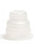 Bio Plas Hexa-Flex Tube Closure Polyethylene Snap Cap Clear For 10, 12, 13, 16 and 18 mm Blood Collection and Culture Tubes NonSterile - 8350
