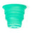 Bio Plas Hexa-Flex Tube Closure Polyethylene Snap Cap Green For 10, 12, 13, 16 and 18 mm Blood Collection and Culture Tubes NonSterile - 8365