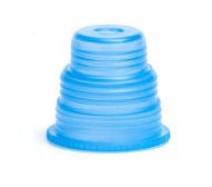 Hexa-Flex - Tube Closure Polyethylene Snap Cap Blue For 10, 12, 13, 16 and 18 mm Blood Collection and Culture Tubes NonSterile - 8370
