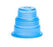Hexa-Flex - Tube Closure Polyethylene Snap Cap Blue For 10, 12, 13, 16 and 18 mm Blood Collection and Culture Tubes NonSterile - 8370