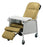 Lumex - 3-Position Recliner Vintage Gold 4 Inch Casters - 574G401