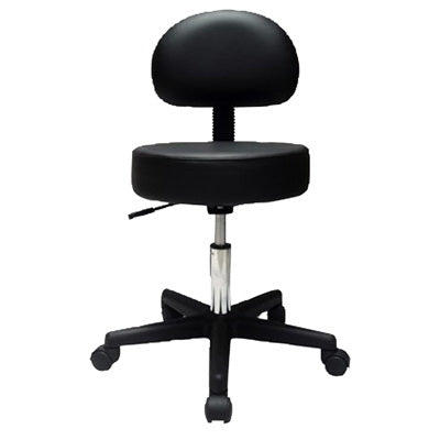 Fabrication Enterprises - Mobile Stool Black - 07-7067
