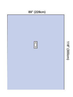 3M Steri-Drape - Orthopedic Drape Extremity Drape 90 W X 118 L Inch Sterile - 9053