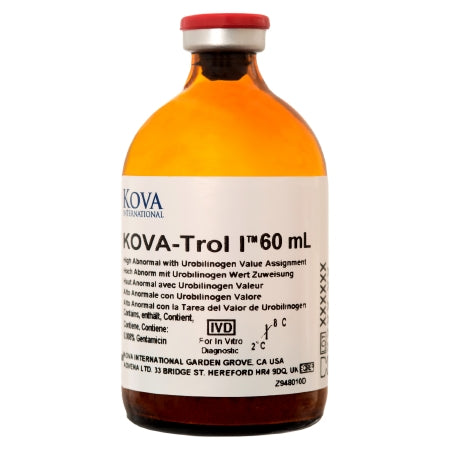 KOVA-Trol I - Urinalysis Control High Abnormal Level with Urobilinogen 8 X 60 mL - Kova International - 87533