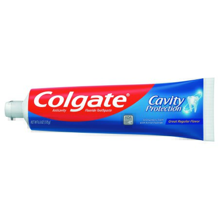Colgate Cavity Protection - Toothpaste Regular Flavor 6 oz. Tube - 151088