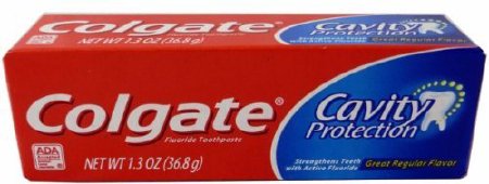 Colgate Colgate Cavity Protection Toothpaste Regular Flavor 1 oz. Tube - 151111
