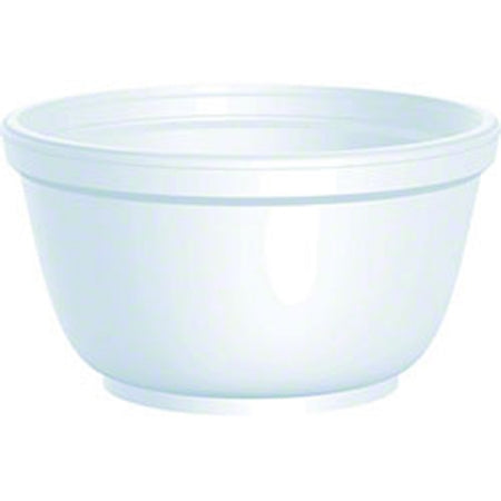 Saalfeld Redistribution Dart Bowl White Disposable Foam - 10B20