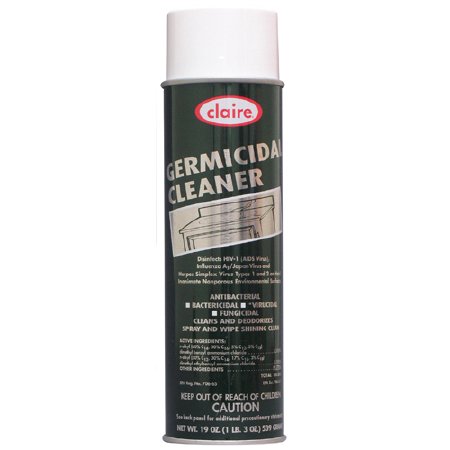Claire - Surface Disinfectant Cleaner Aerosol Spray Foaming 20 oz. Can Fruity Scent NonSterile - CL873