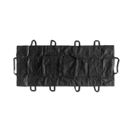 Fast Stretcher - Transport Gurney Black 30 X 76 Inch 10 Handles - MS-95220