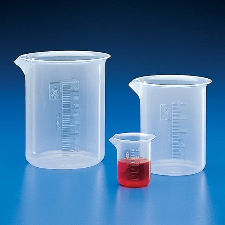 Globe Scientific Beaker Griffin Polypropylene 1,000 mL - 601808