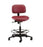 Task Series - Industrial Stool Pneumatic Height Adjustment 5 Casters Black - VT-2-EAA-C-PR40