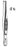 Sklar - Tissue Forceps 5 Inch Length OR Grade Stainless Steel NonSterile NonLocking Thumb Handle Straight 3 X 4 Teeth - 19-1650