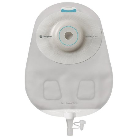 SenSura Mio Convex - Urostomy Pouch One-Piece System 10-1/2 Inch Length, Maxi 1 Inch Stoma Drainable Convex Light, Pre-Cut - 16841