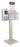 Bowman Manufacturing Bowman Hygiene Dispensing Station BOWMAN Quartz Beige Aluminum / Cold Rolled Steel / PETG Plastic Manual Floor Stand - BD106-0012