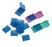 General Data Company ID/Positive Biopsy Pad Textured Blue, Perforated For SHURMark & SHURTrack Biopsy Cassettes - BF-P