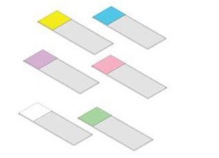 General Data Company SLIDE, MICROSCOPE UNCOTD 45DEGGRN (72/PK 20PK/CS) D/S - SM-CS-45G