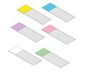 General Data Company SLIDE, MICROSCOPE UNCOTD ETCH 90DEG LILAC (72/PK 20PK/CS) D - SM-CU-L