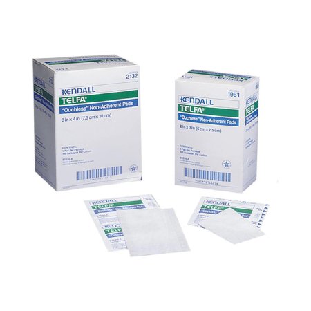 Cardinal Telfa Ouchless Non-Adherent Dressing Cotton 8 X 10 Inch NonSterile - 3279